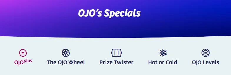 Ojo Casino bonuses