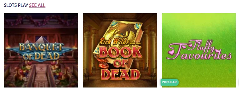 Ojo Casino games