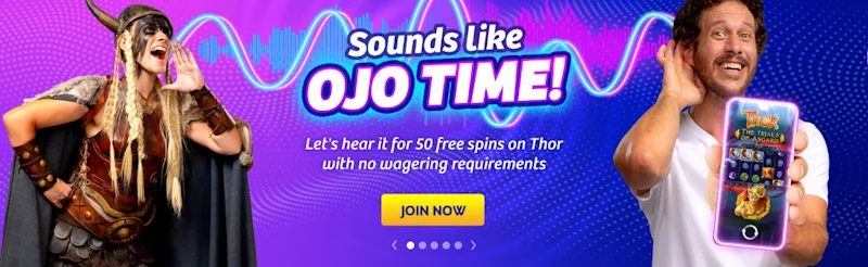 Ojo Casino registration bonus